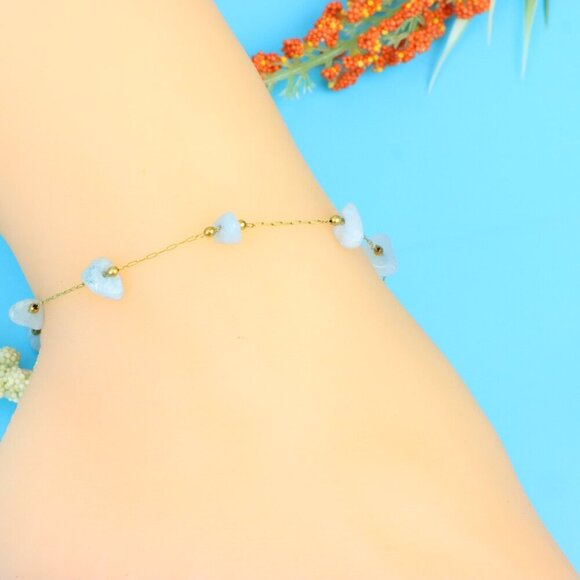 Elegant Handmade Anklet – Perfect for Women & Girls | Ideal Gift Option, DYC1859 - Picture 3 of 9